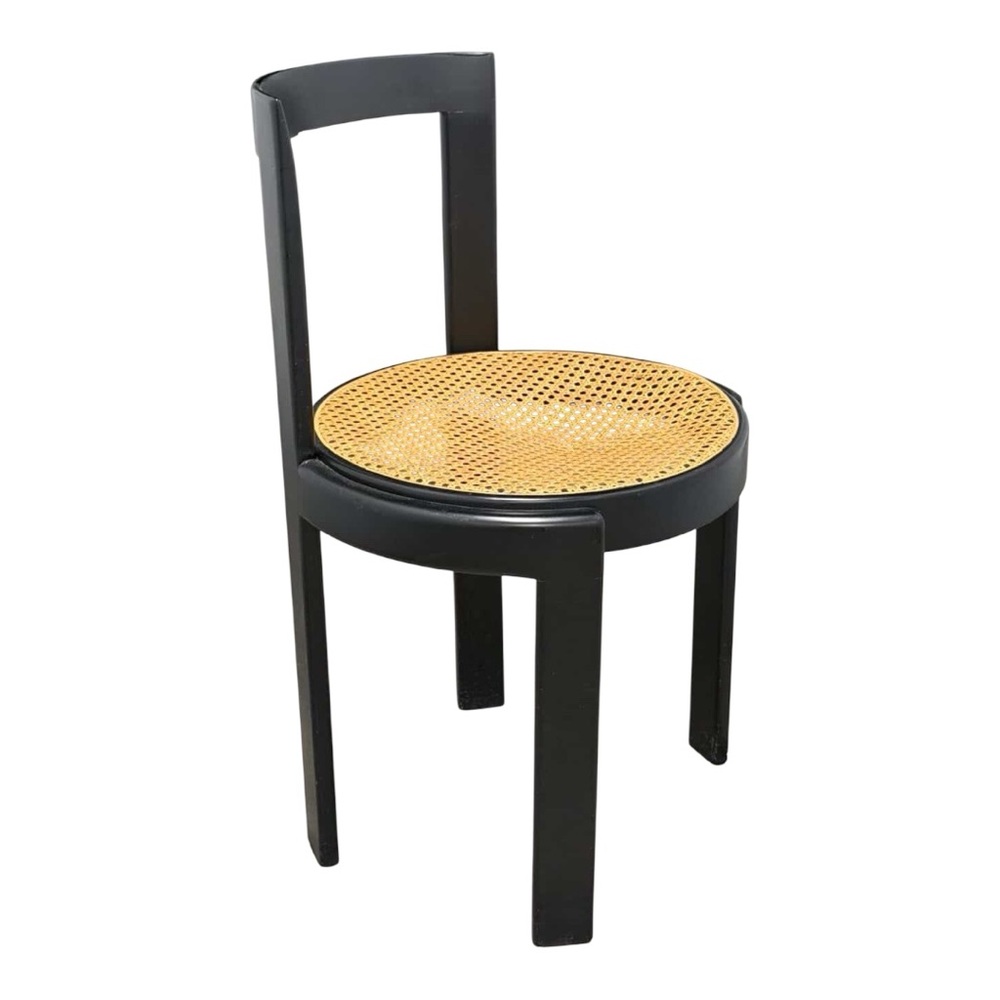 Vintage Italian Caned Side Chair
